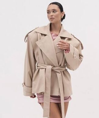 Тренч з поясом